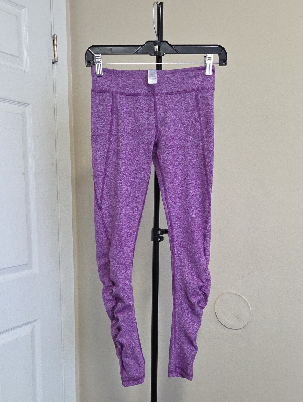 Ivivva Purple Heathered Girls' Active Leggings